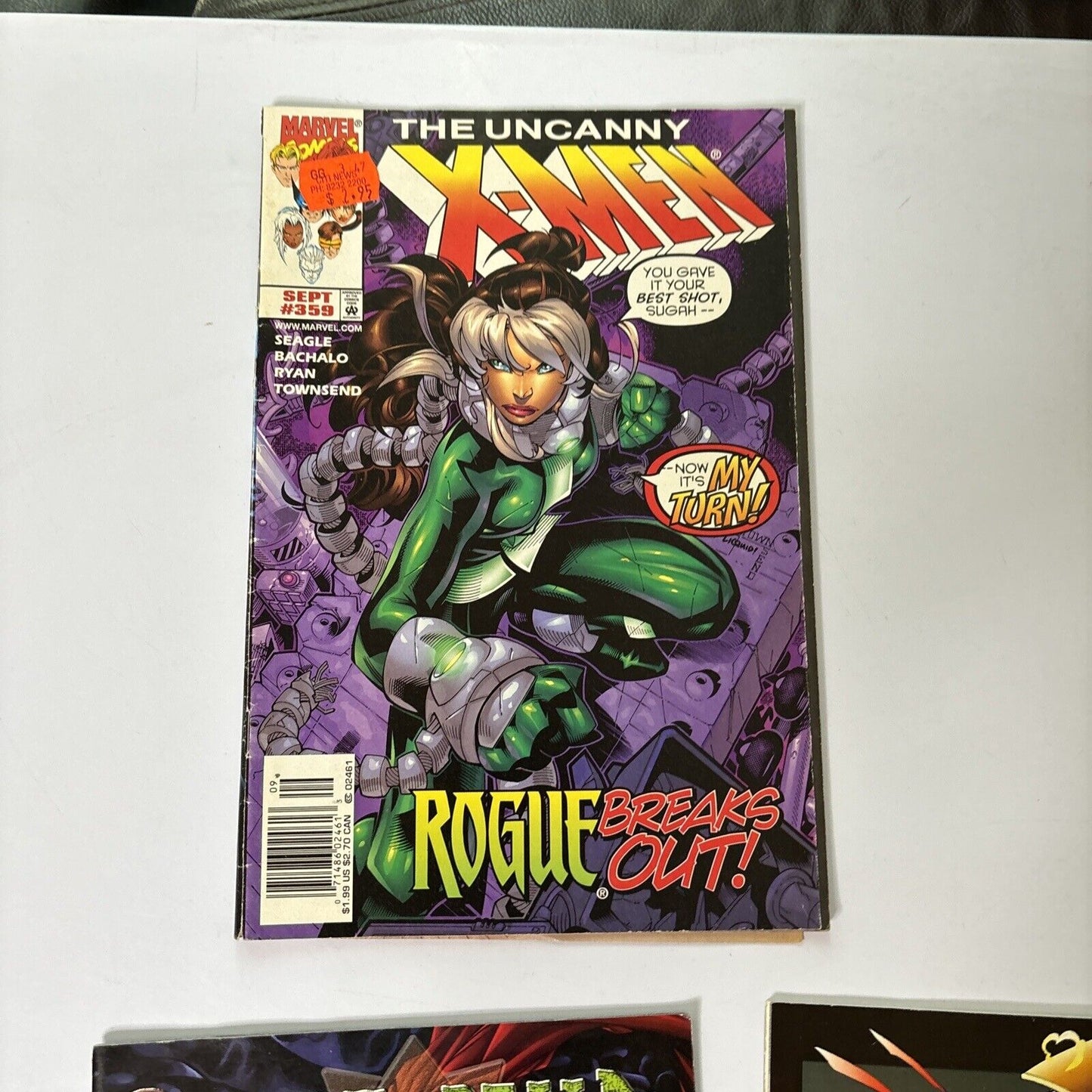 Dark Realm #1, The Uncanny X-men #359, Green Lantern #198, Young Blood Vol 1 #6