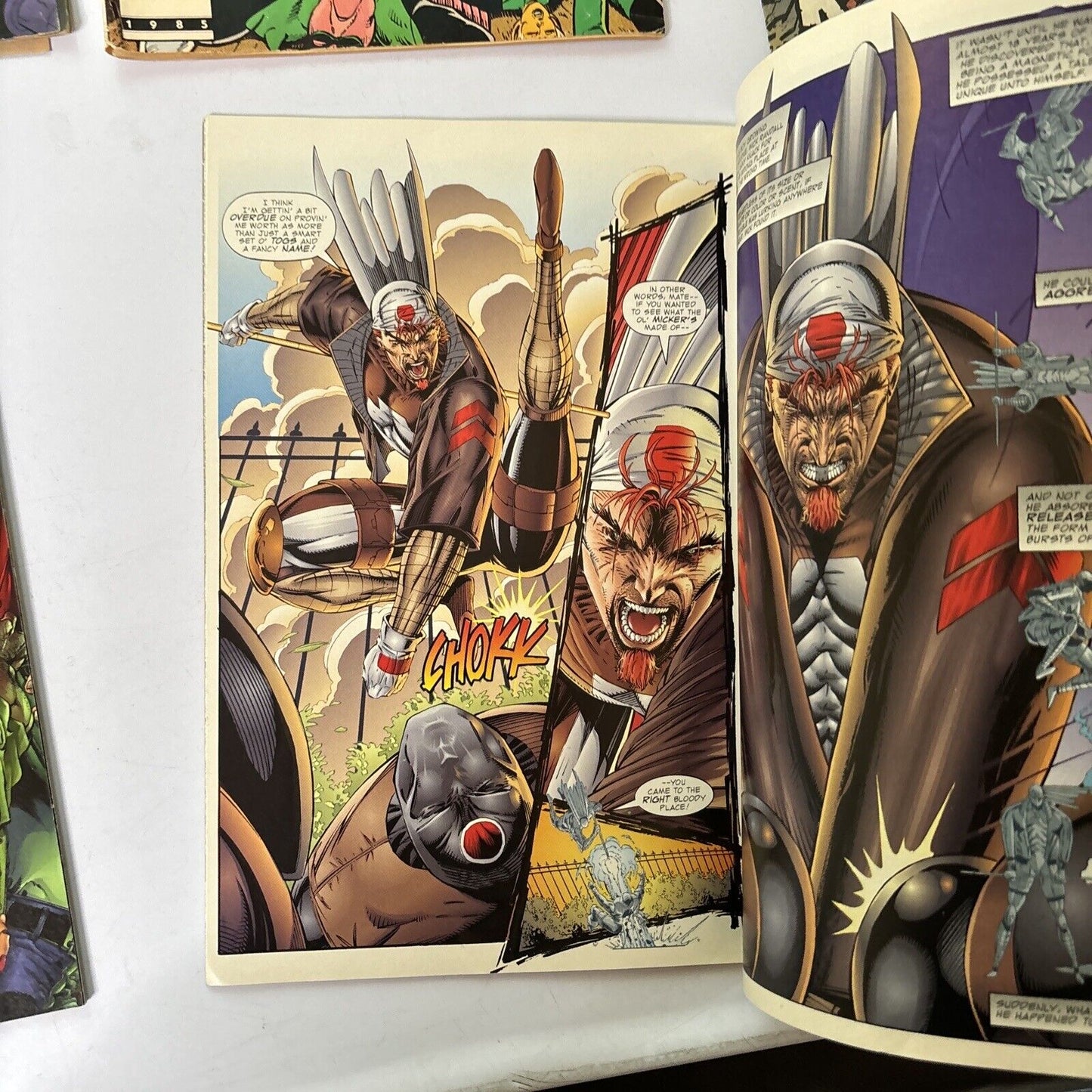 Dark Realm #1, The Uncanny X-men #359, Green Lantern #198, Young Blood Vol 1 #6