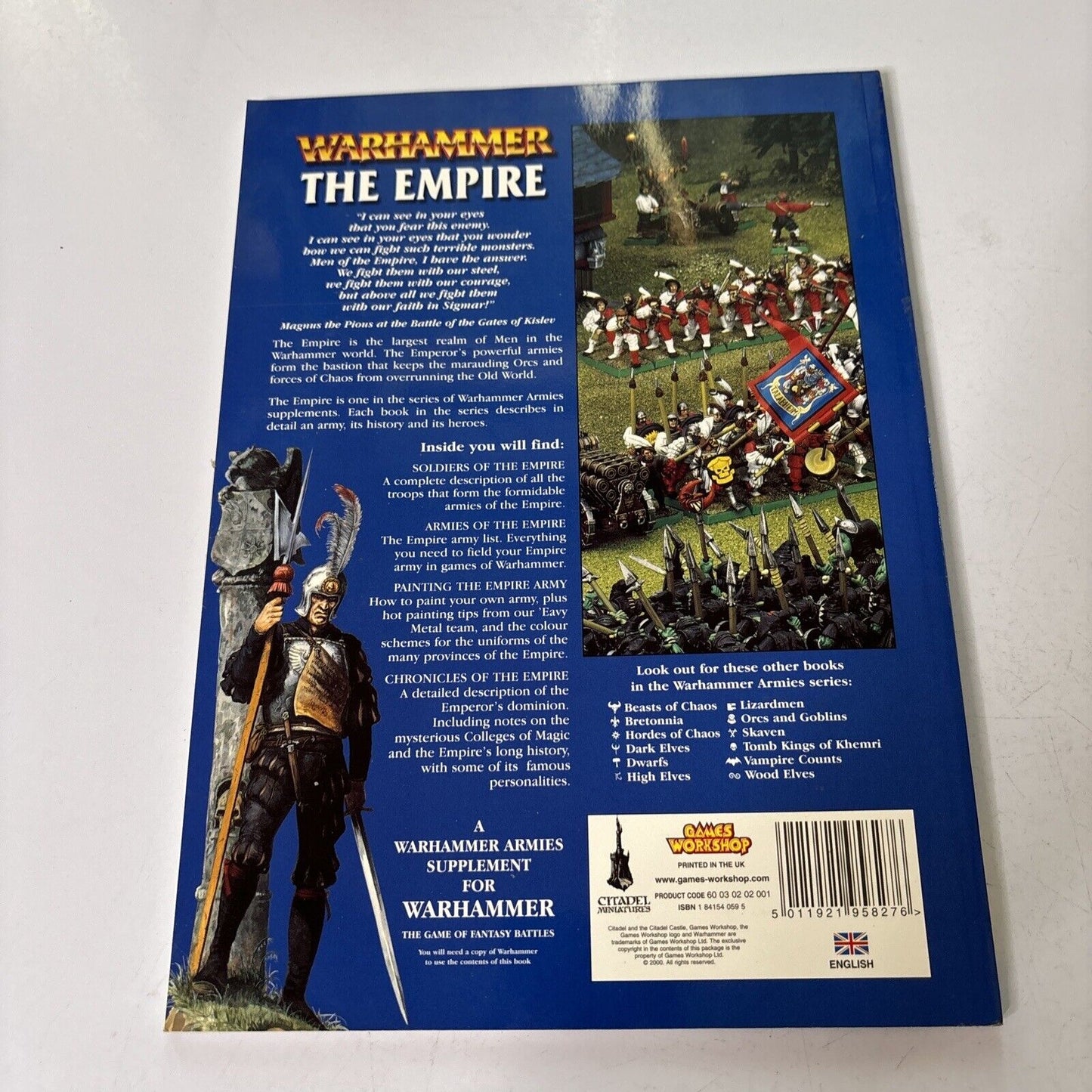 Warhammer The Empire by Games Workshop Paperback (2003)