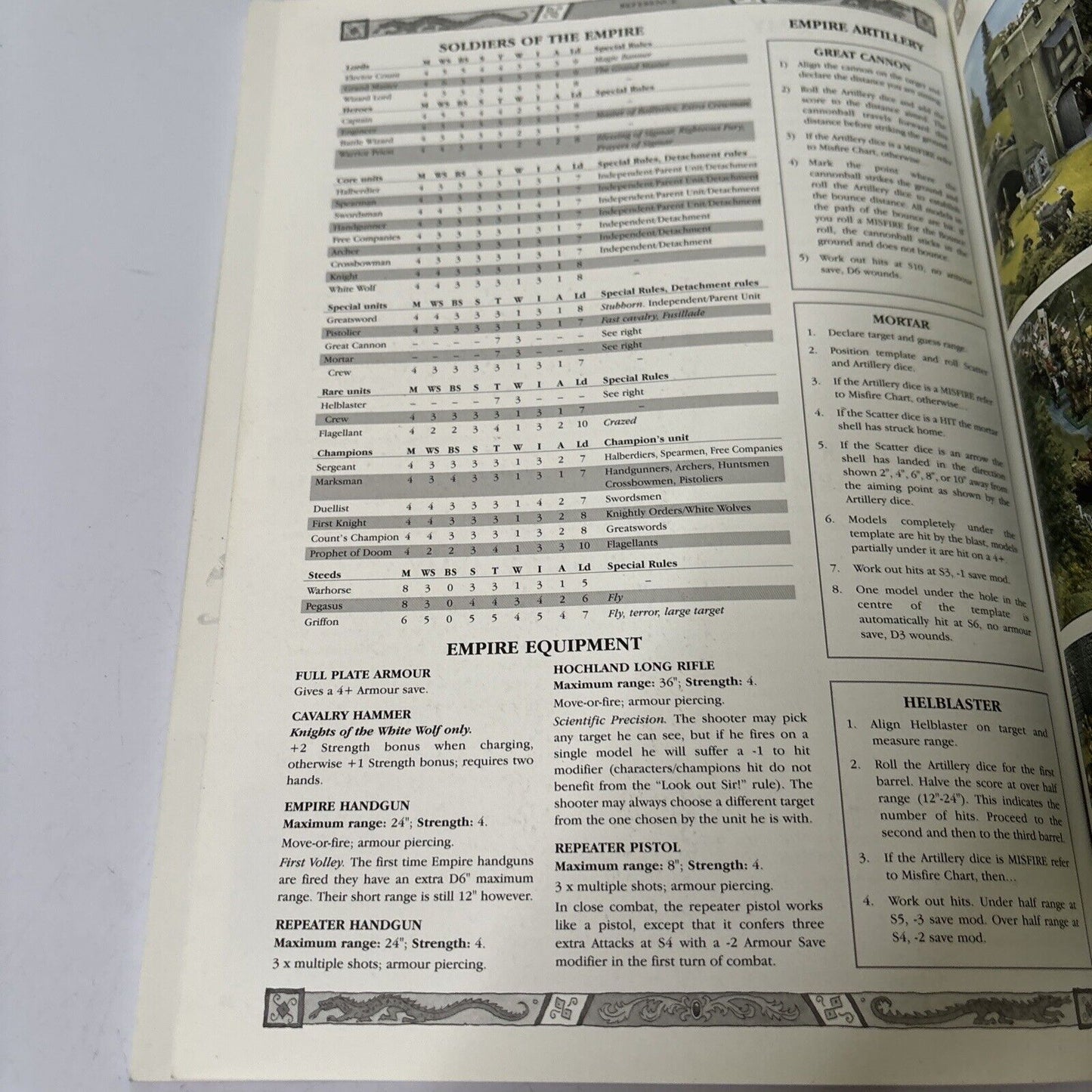 Warhammer The Empire by Games Workshop Paperback (2003)