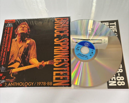 Bruce Springsteen - Video Anthology 1978-88 (Laserdisc, 1988) Obi NTSC 42LP-122