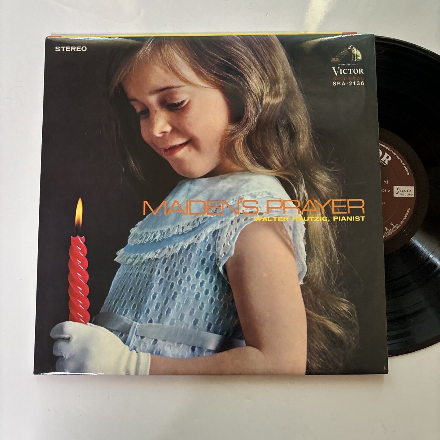 Walter Hautzig Pianist - Maiden's Prayer Vinyl LP Japan Sra-2136