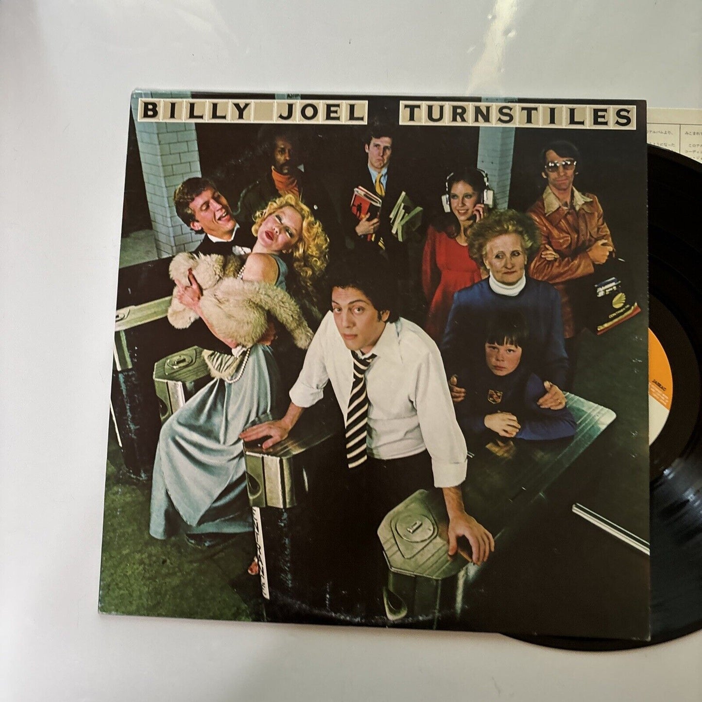 Billy Joel - Turnstiles Vinyl LP 1976 Japan 25AP-953