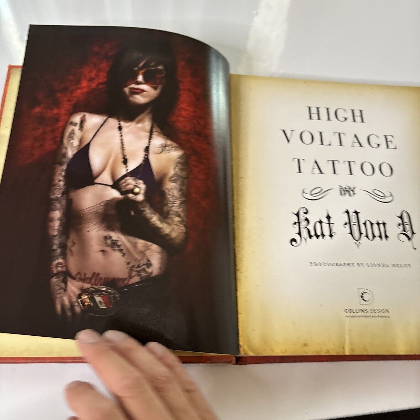 High Voltage Tattoo by Kat Von D (Hardcover, 2009)