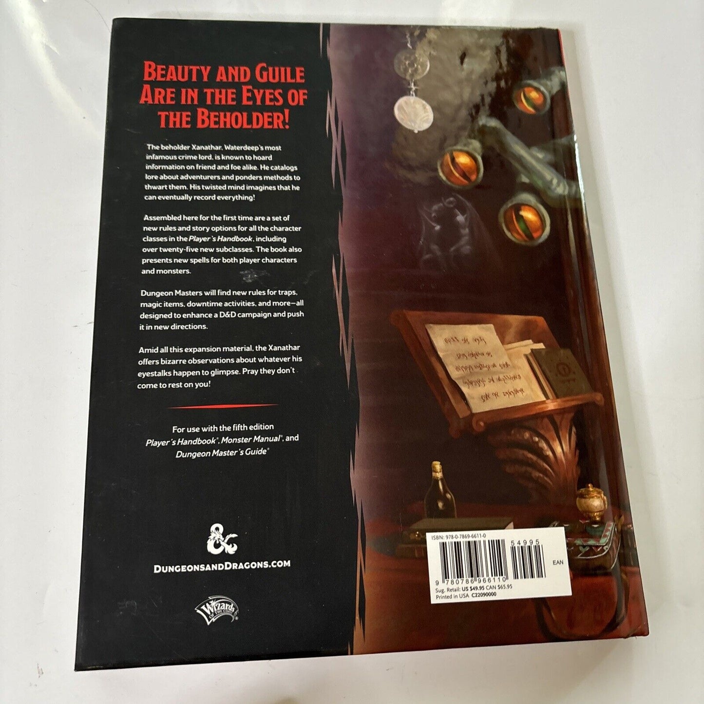 Dungeons & Dragons - Xanathars Guide To Everything by Wizards of the Coast 2017