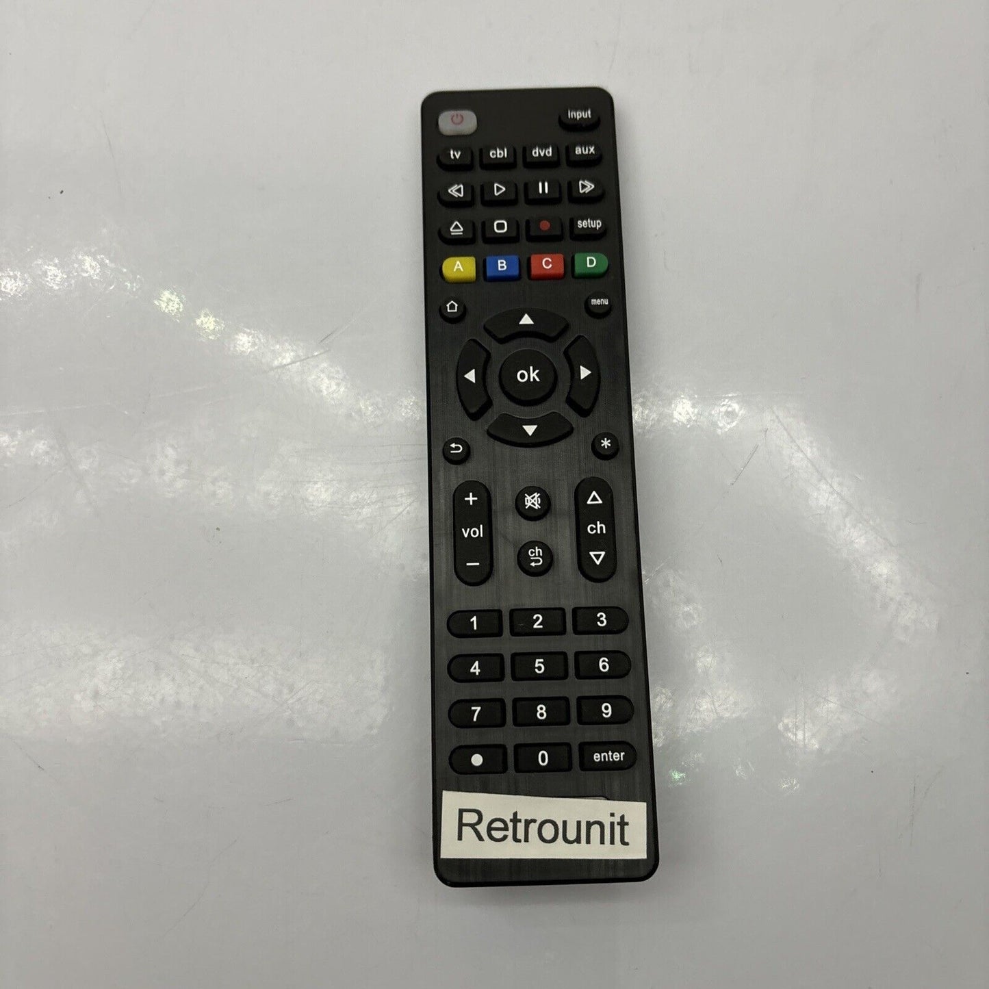 Retrounit Universal Remote Control For Bluray VHS DVD Combo TV Players