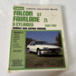 Gregory's Falcon XF Fairlane ZL 1984/85 Repair Service Manual No 22