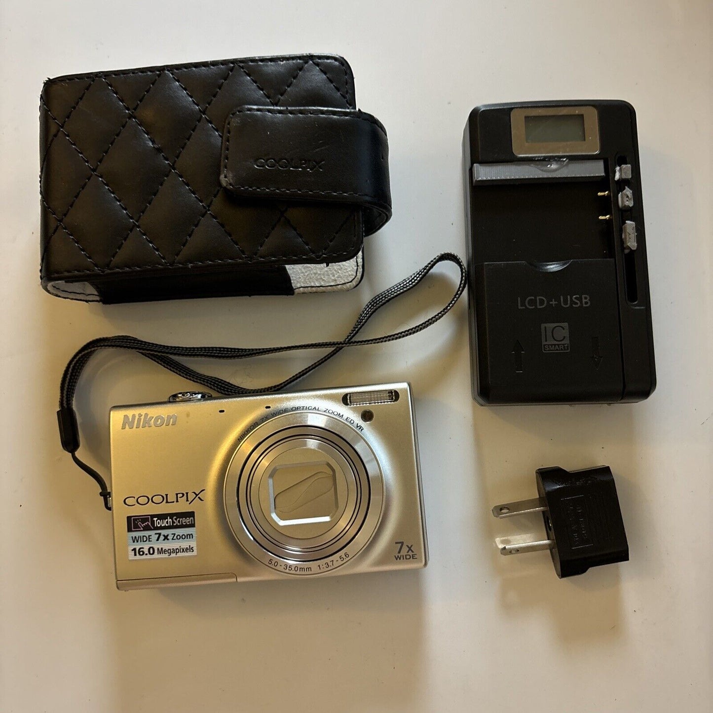 Nikon Coolpix S6150 Digital Camera Touch Screen 16MP