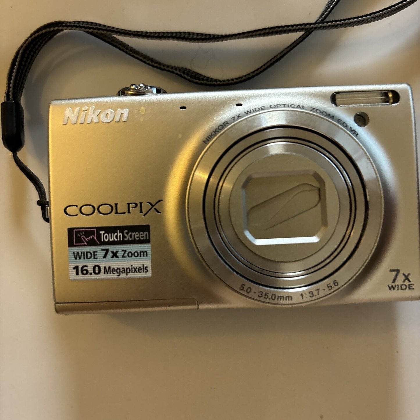 Nikon Coolpix S6150 Digital Camera Touch Screen 16MP