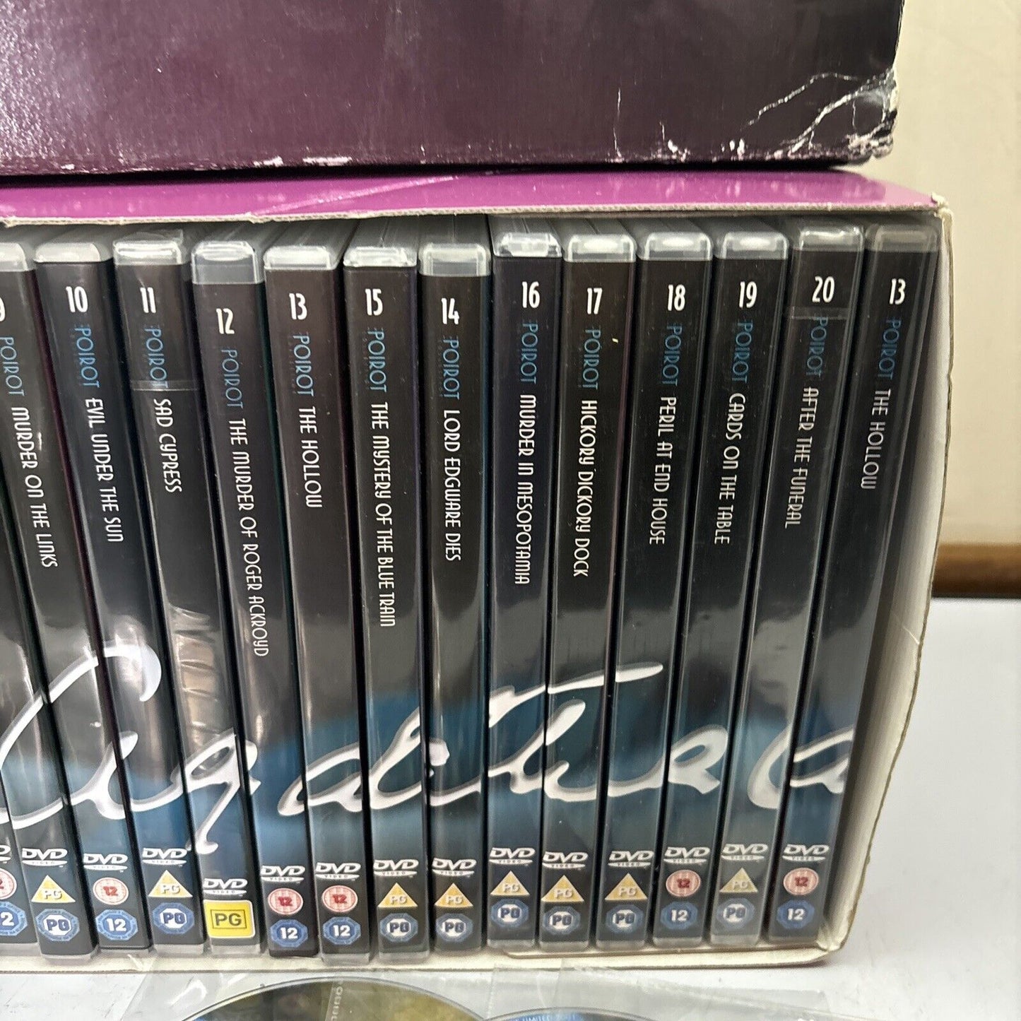 Agatha Christie: The Poirot Collection - Vol 1-20 (DVD, 20-Disc) All Regions