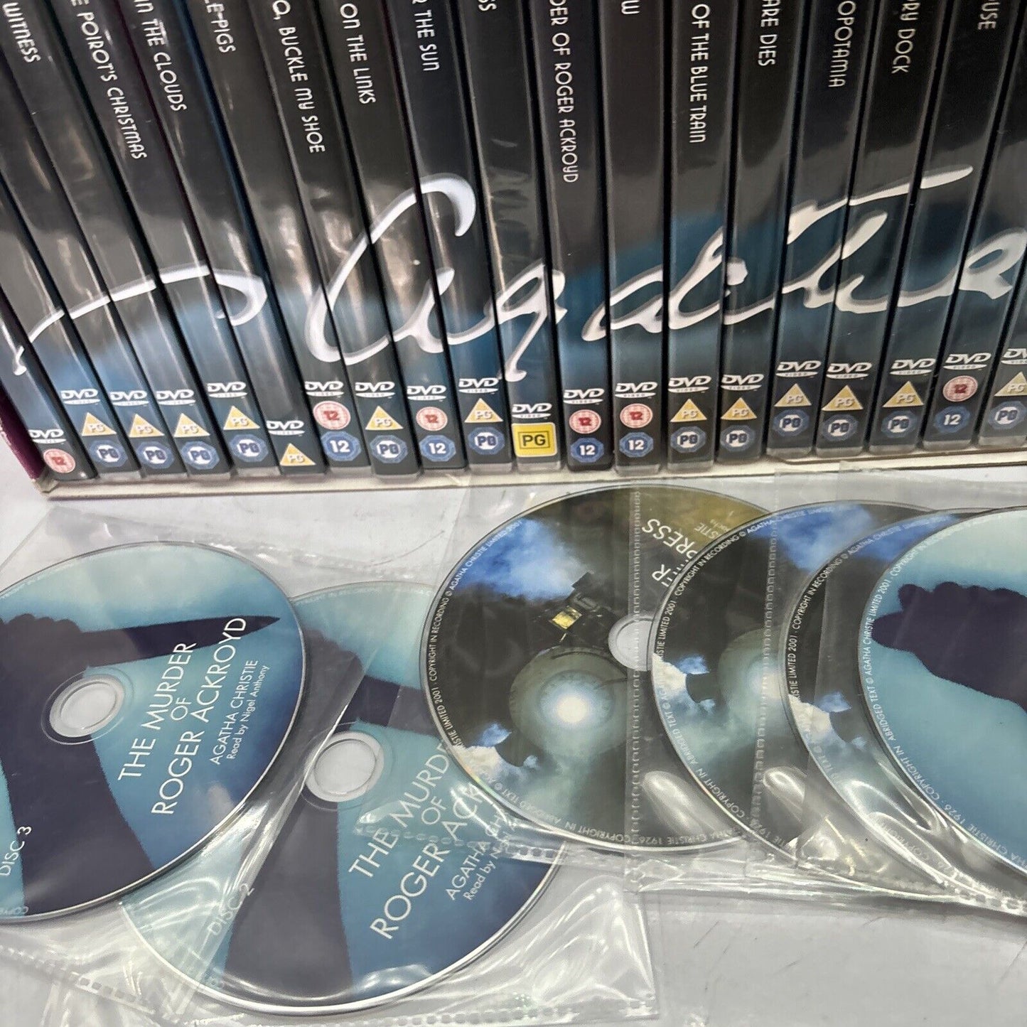 Agatha Christie: The Poirot Collection - Vol 1-20 (DVD, 20-Disc) All Regions