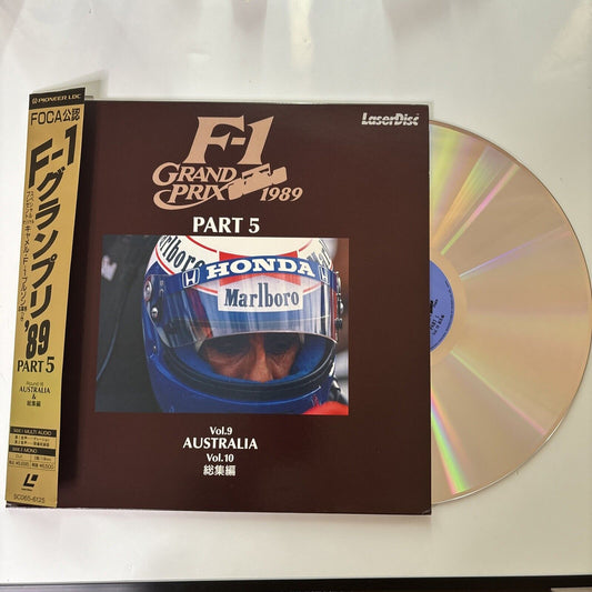 F1 Grand Prix 1989 Australia Adelaide (Laserdisc, 1989) Japan NTSC Sc065-6125