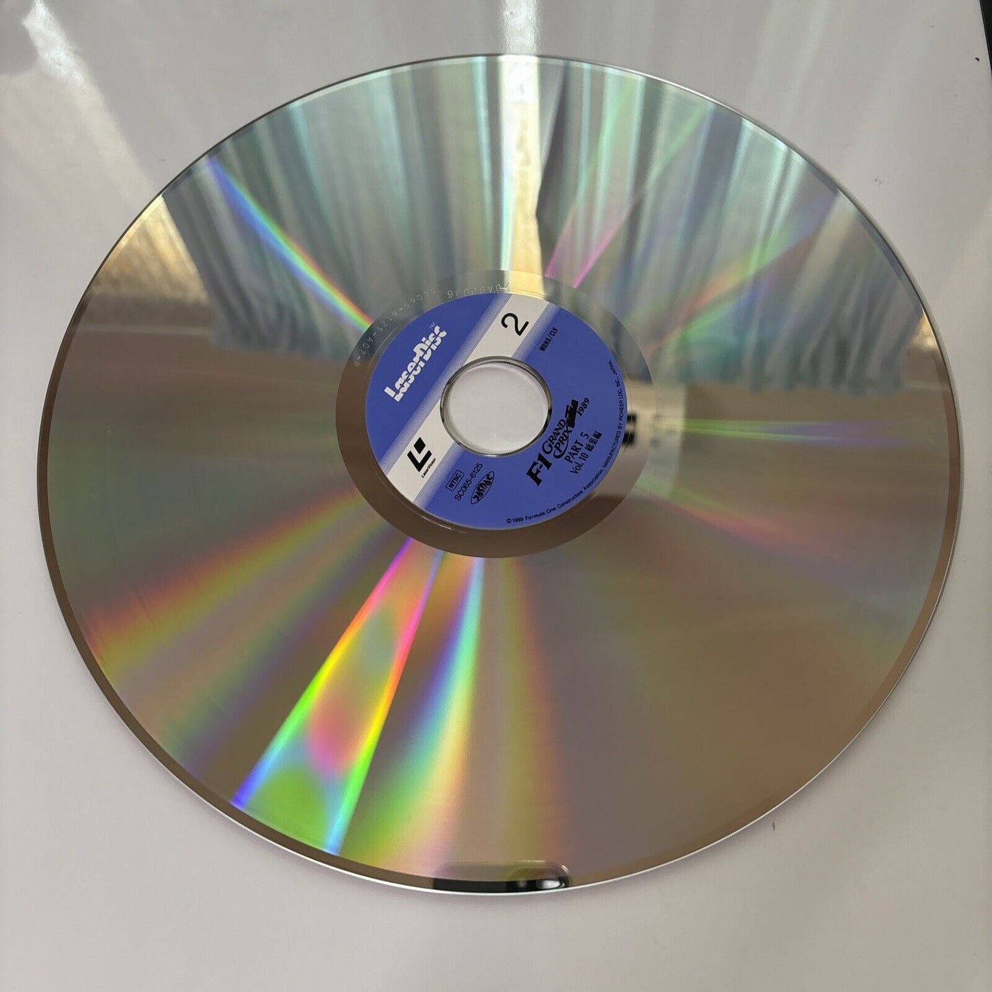 F1 Grand Prix 1989 Australia Adelaide (Laserdisc, 1989) Japan NTSC Sc065-6125