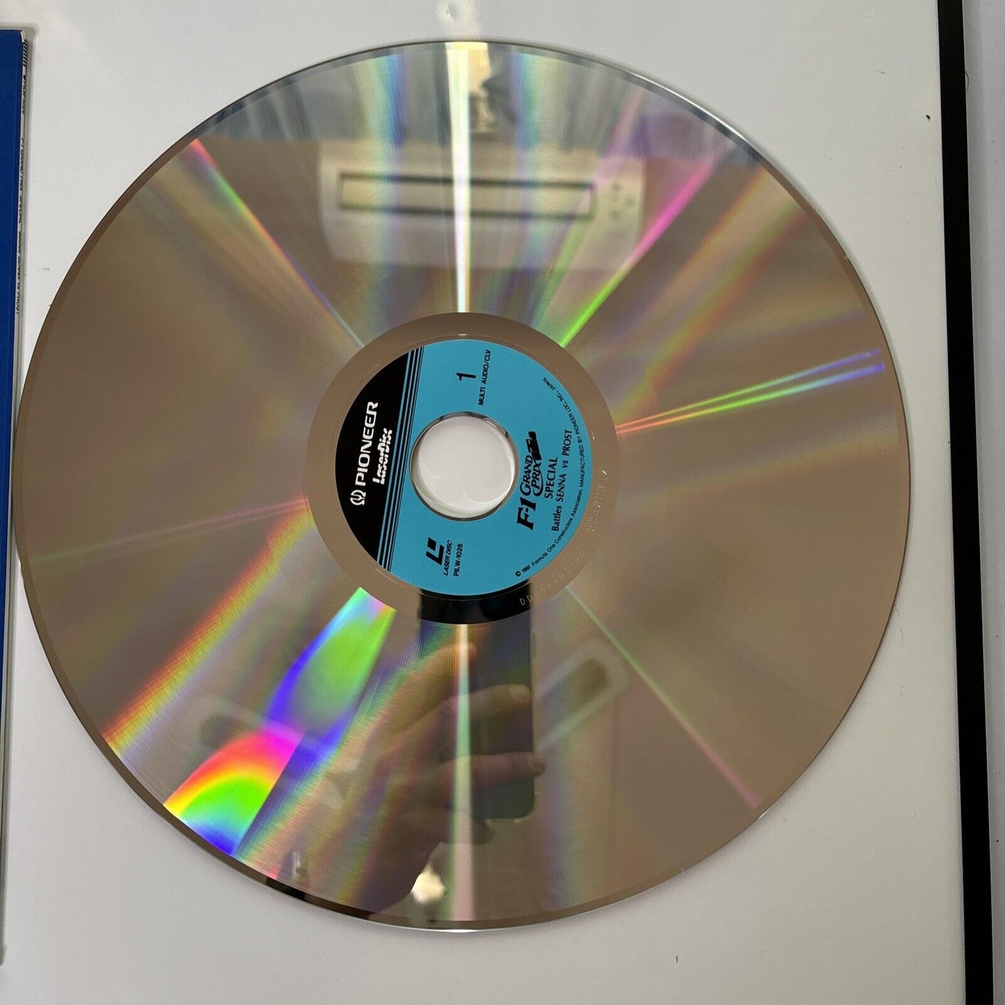 F1 GP Special Battles 1987-1990 Ayrton Senna (Laserdisc, 1990) Japan Pilw-1026