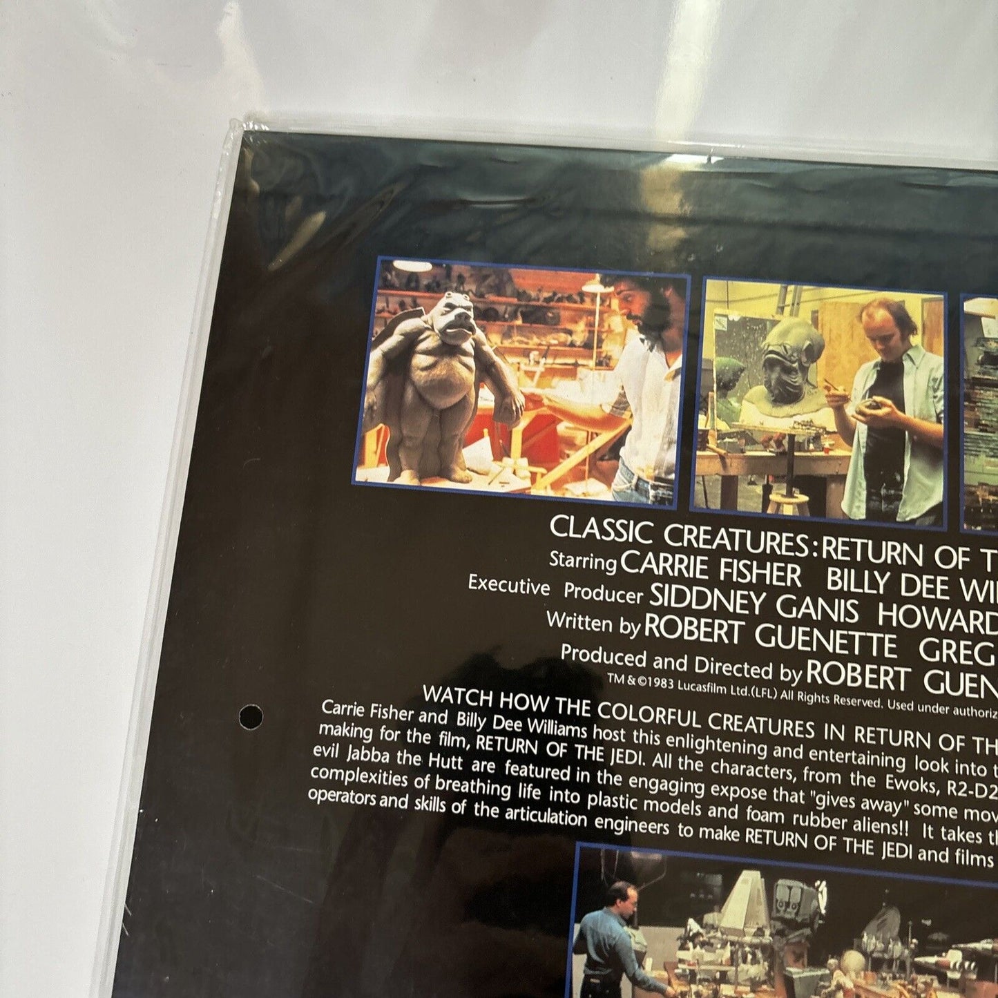 Classic Creatures: Return Of The Jedi (Laserdisc, 1995) Japan Pilf-2081 NEW Obi