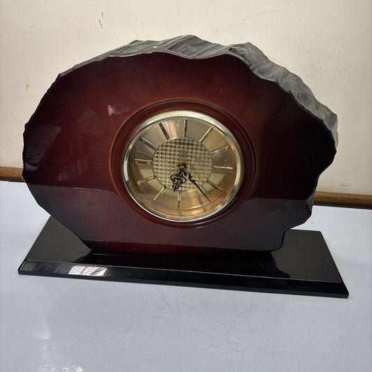 Citizen Wood Table Clock 8RG322 Made In Japan 1989