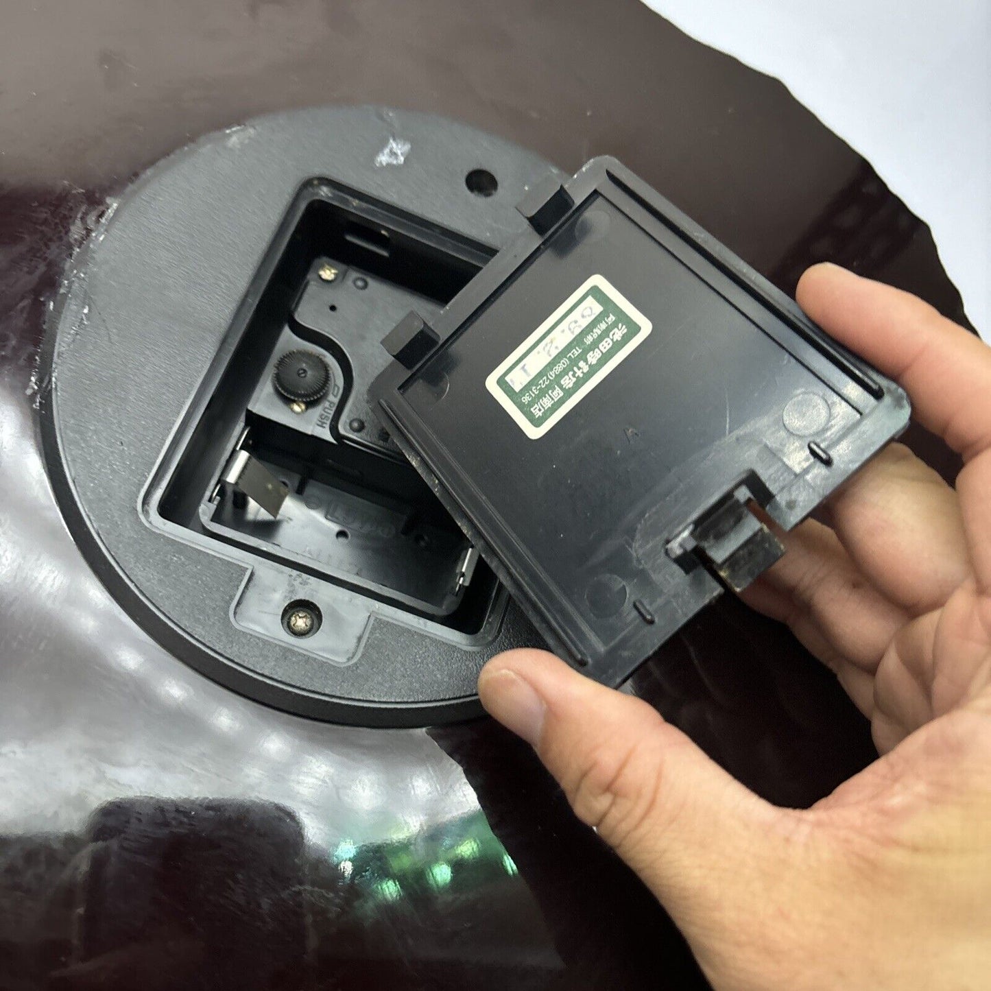 Citizen Wood Table Clock 8RG322 Made In Japan 1989