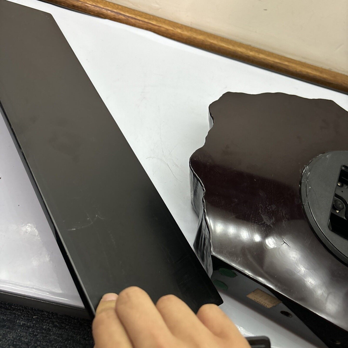 Citizen Wood Table Clock 8RG322 Made In Japan 1989