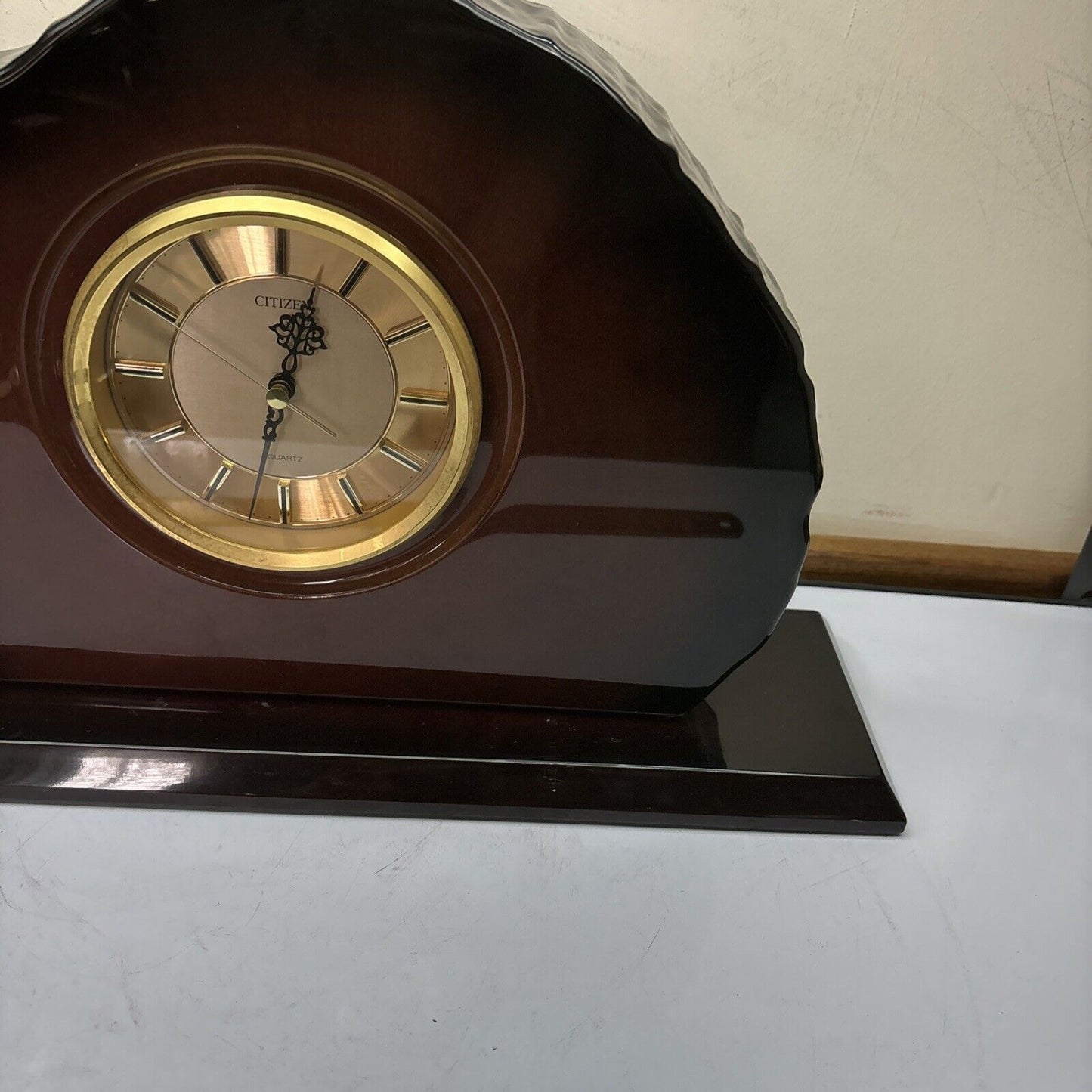 Citizen Wood Table Clock RRG956 H3185N Made In Japan