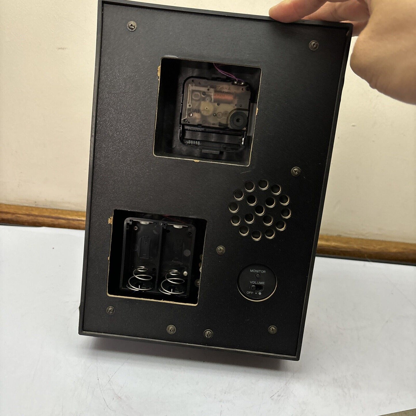 Seiko Siberian Bluechat Male Table Clock *Plays Sound* PU211B