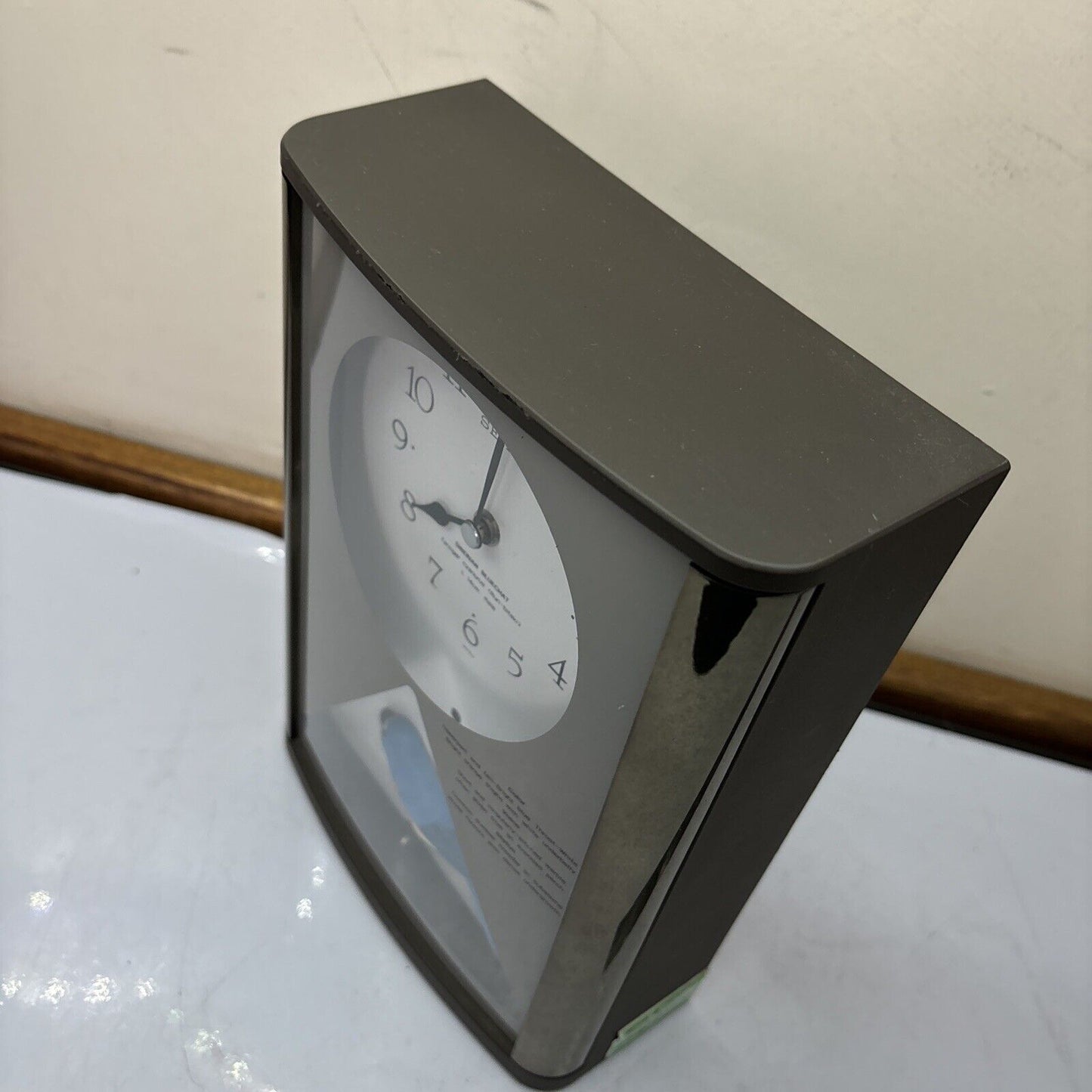 Seiko Siberian Bluechat Male Table Clock *Plays Sound* PU211B