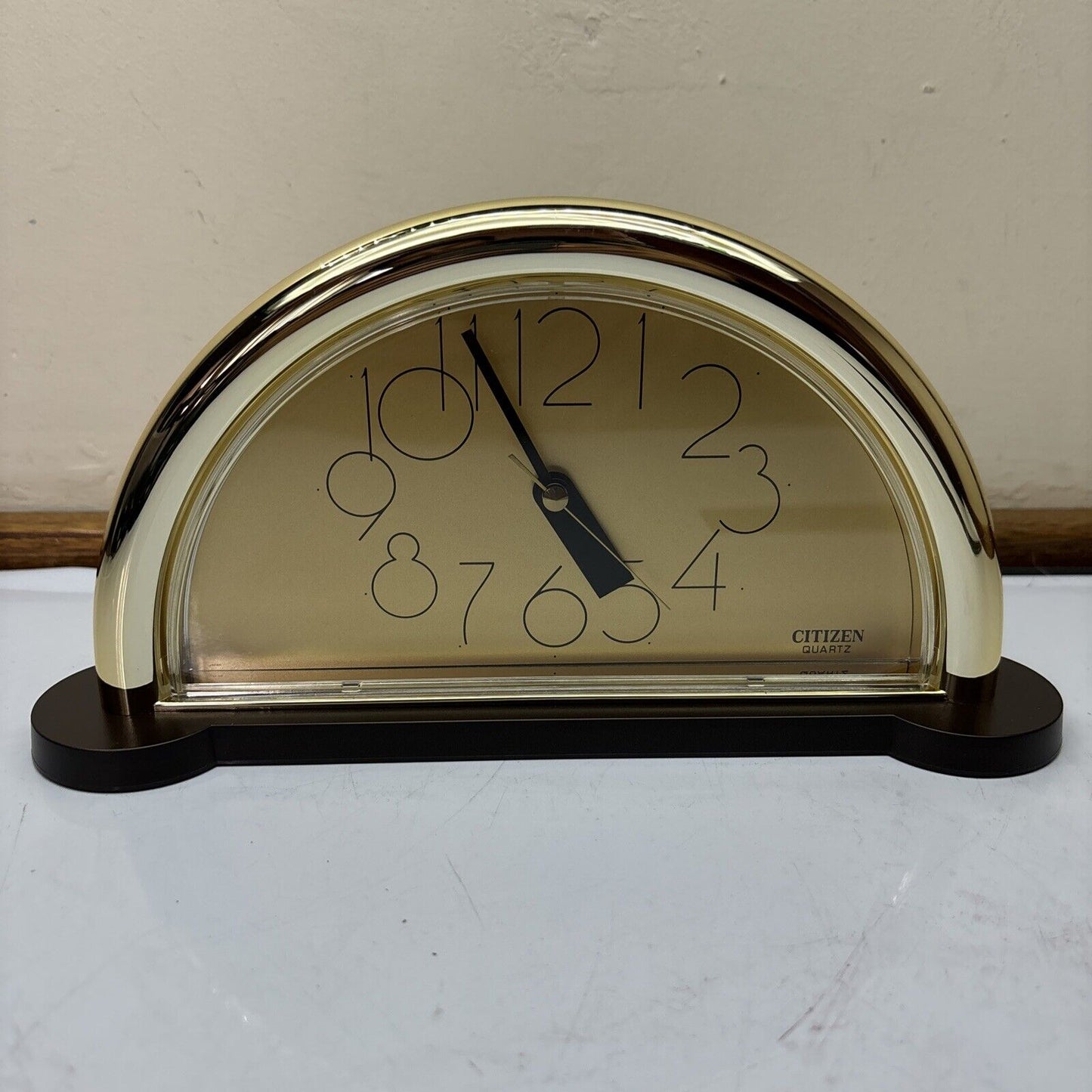Citizen Quartz Table Clock 4RG877 Y24Z7L Made In Japan
