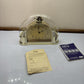 Citizen Quartz Table Clock 4RG-C09 Made In Japan Cupid Lovers *Mint Condition*