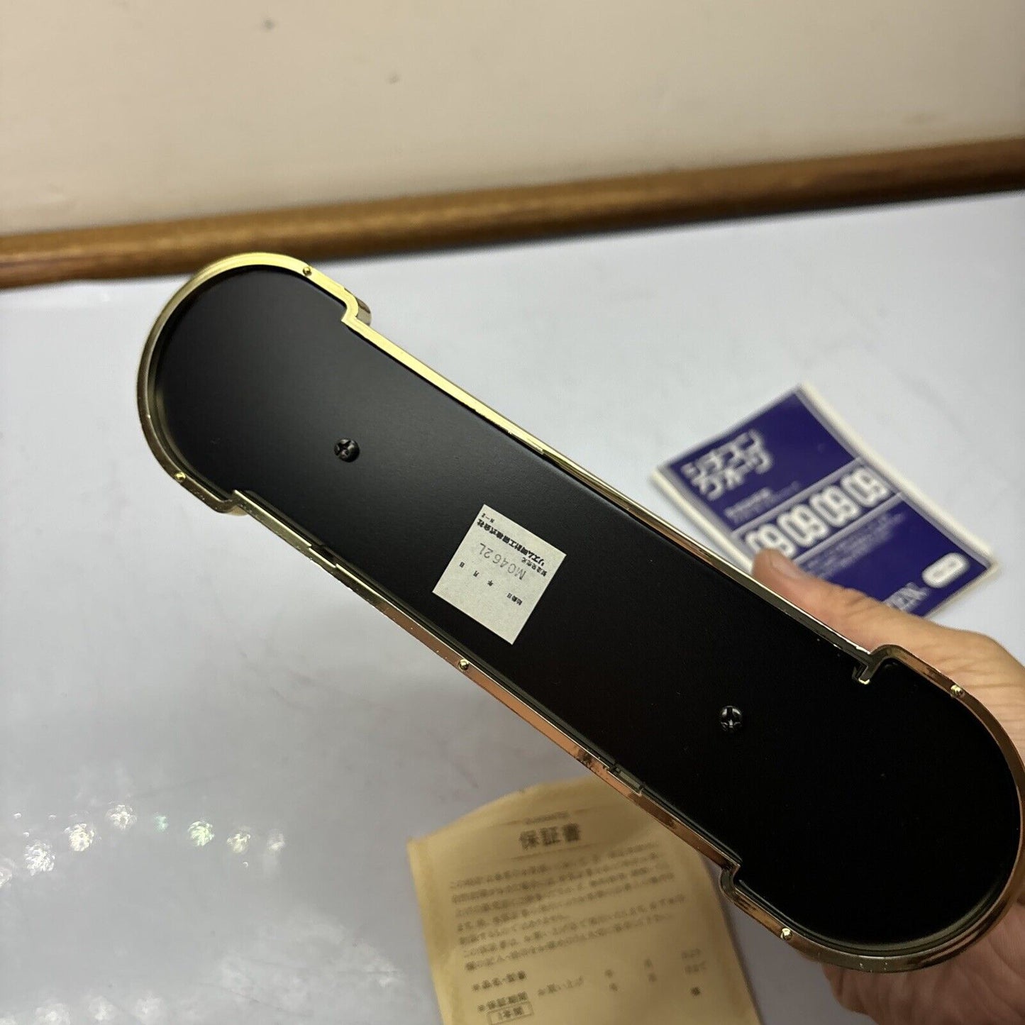 Citizen Quartz Table Clock 4RG-C09 Made In Japan Cupid Lovers *Mint Condition*