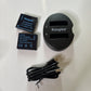 Battery Charger & 2x Batteries For Panasonic CGA-S005E Lumix DMC-FX01 DMC-FX07