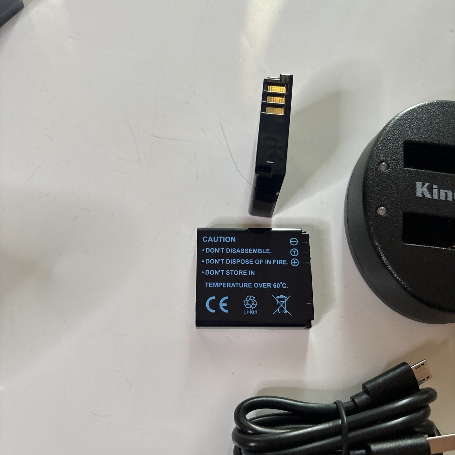 Battery Charger & 2x Batteries For Panasonic CGA-S005E Lumix DMC-FX01 DMC-FX07