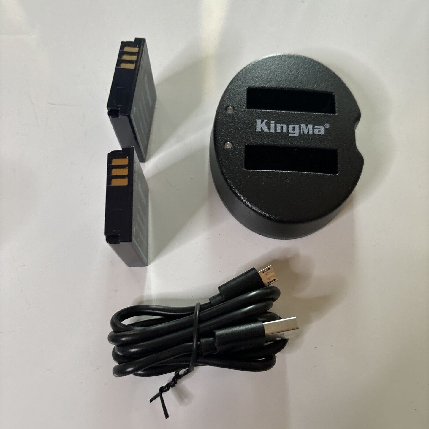 Battery Charger & 2x Batteries For Panasonic CGA-S005E Lumix DMC-FX01 DMC-FX07