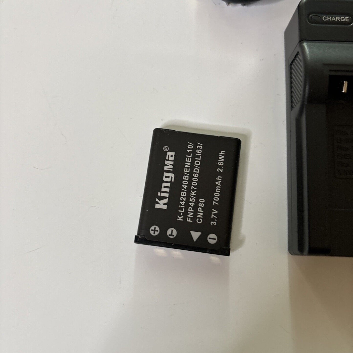 Camera Battery Charger & Battery For Li42B 40B ENEL10 FNP45 K7006D DLi63 CNP80