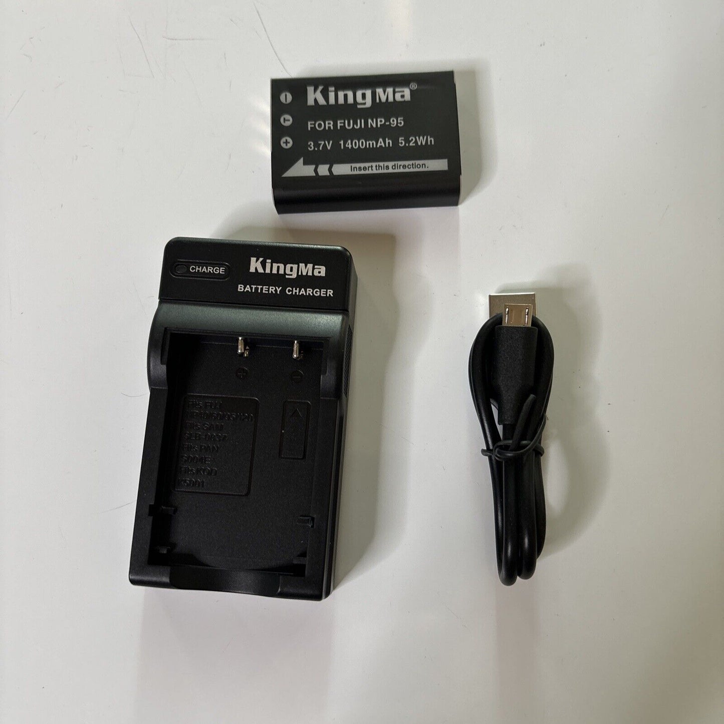 Camera Battery Charger & Battery For Fujifilm NP-95