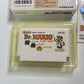 Dr Mario  Nintendo Famicom NES Japan NTSC-J Game HVC-VU Complete