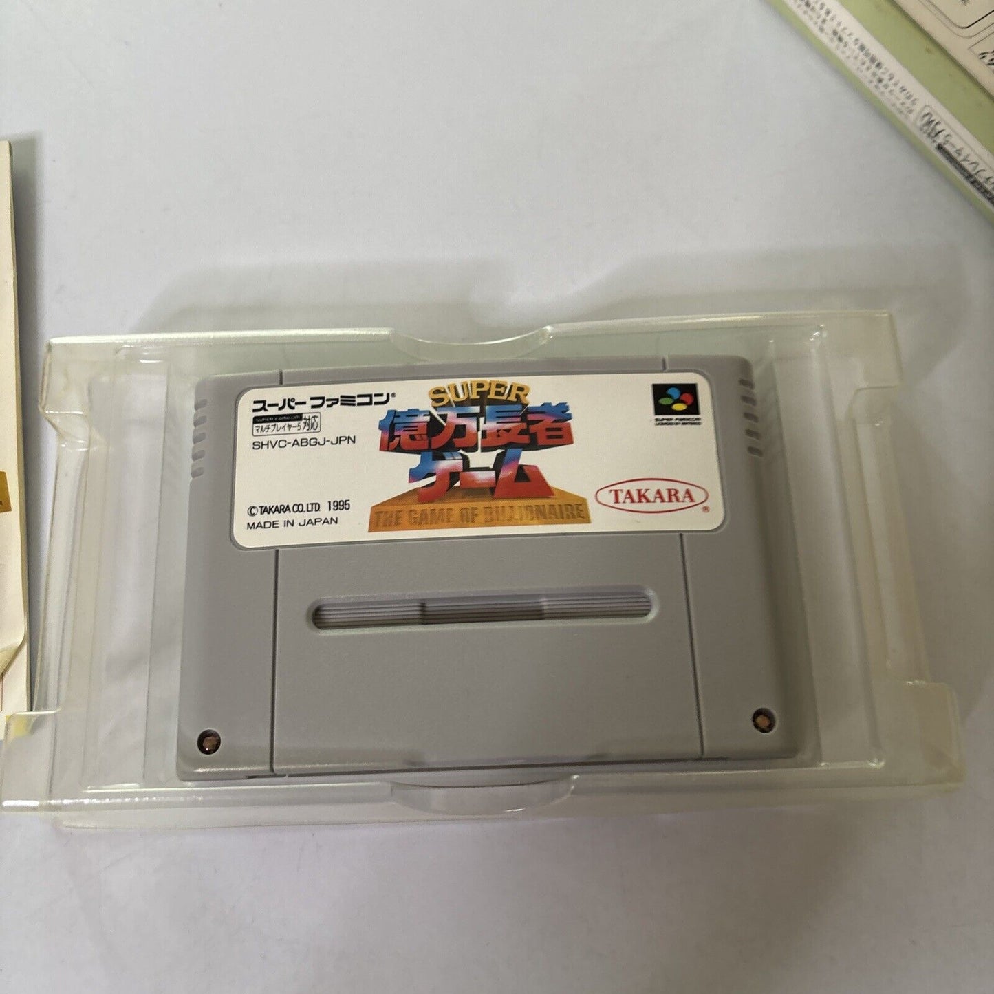 Super Okuman Chouja Game Nintendo Super Famicom SNES NTSC-J JAPAN Complete