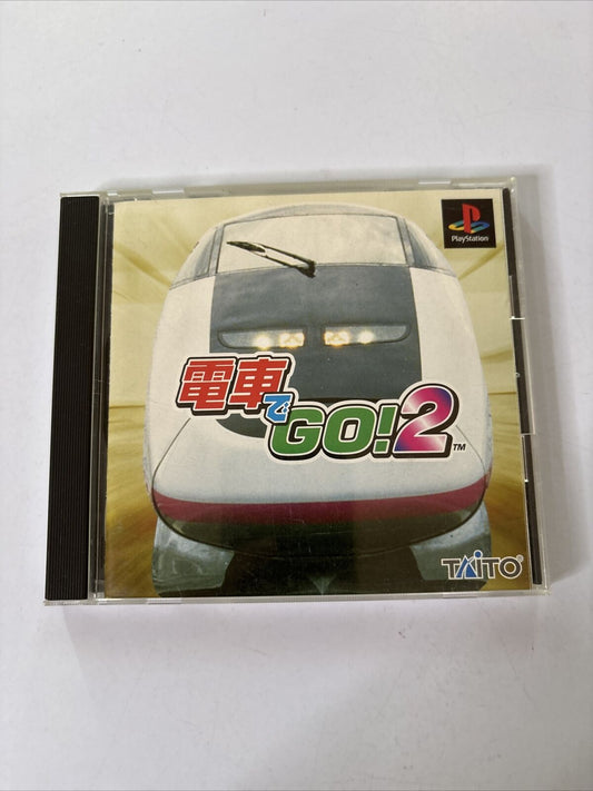 Densha De Go 2  Sony PlayStation PS1 NTSC-J JAPAN Train Simulation Game