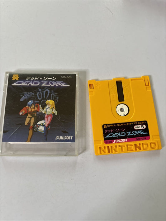 Dead Zone  Nintendo Famicom Disk NTSC-J Japanese 1986 Adventure Game