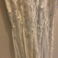 White Evening Gown Bridesmaid Dresses Prom Formal Party Ball Gowns Size 10