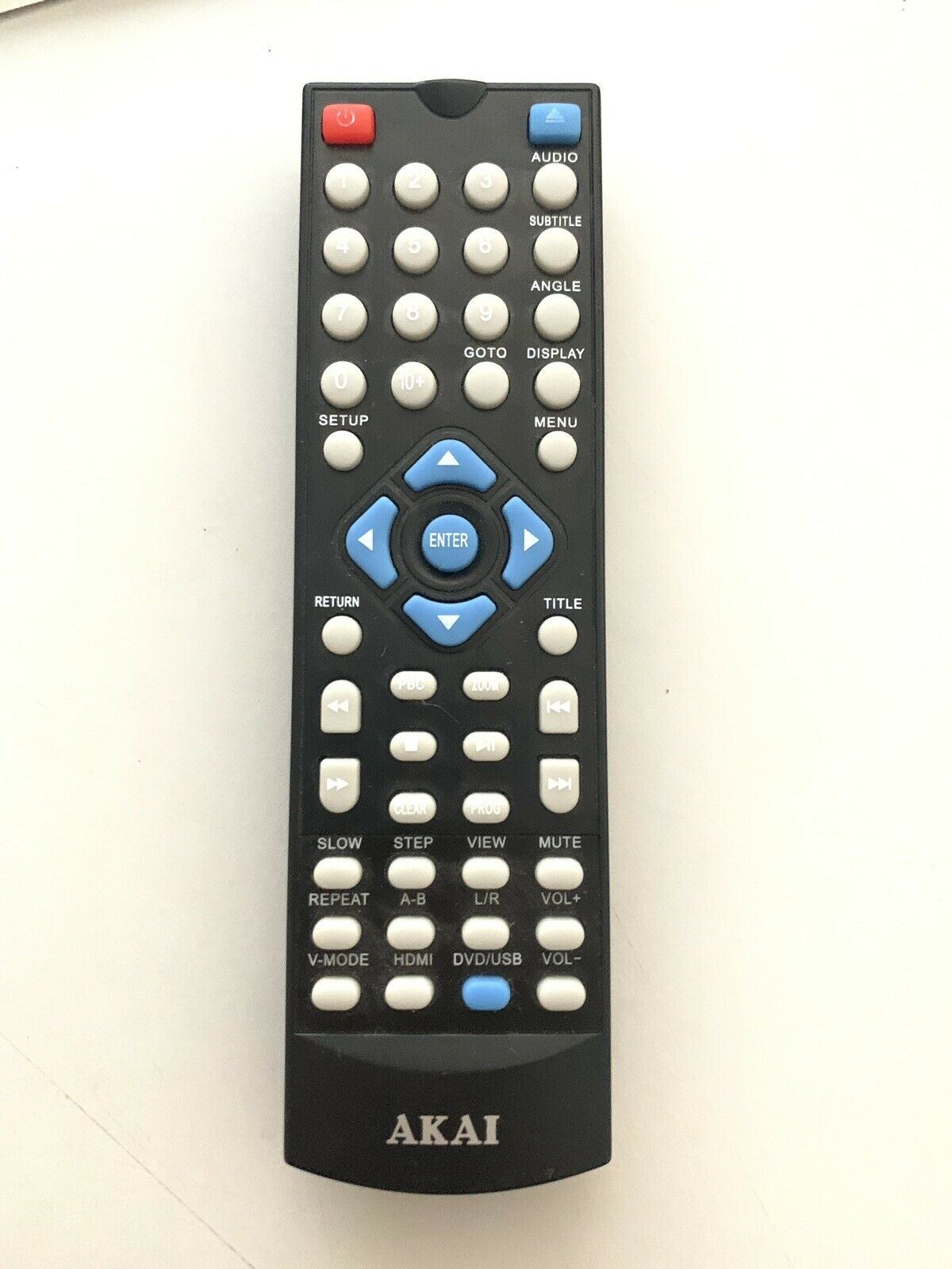 Genuine Akai GHB-818 DVD Original Remote Control