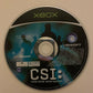CSI: Crime Scene Investigation - Microsoft XBOX PAL Version Complete With Manual