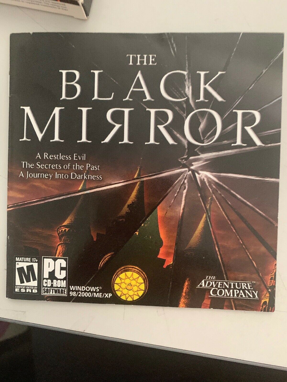 The Black Mirror 2003 PC CD-ROM with Manual Vintage Windows 85 98 XP Game