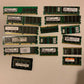 15x Various Vintage Laptop & PC RAM PC133 DDR253 SDR133 DDR DDR266 DDR333 PC2100
