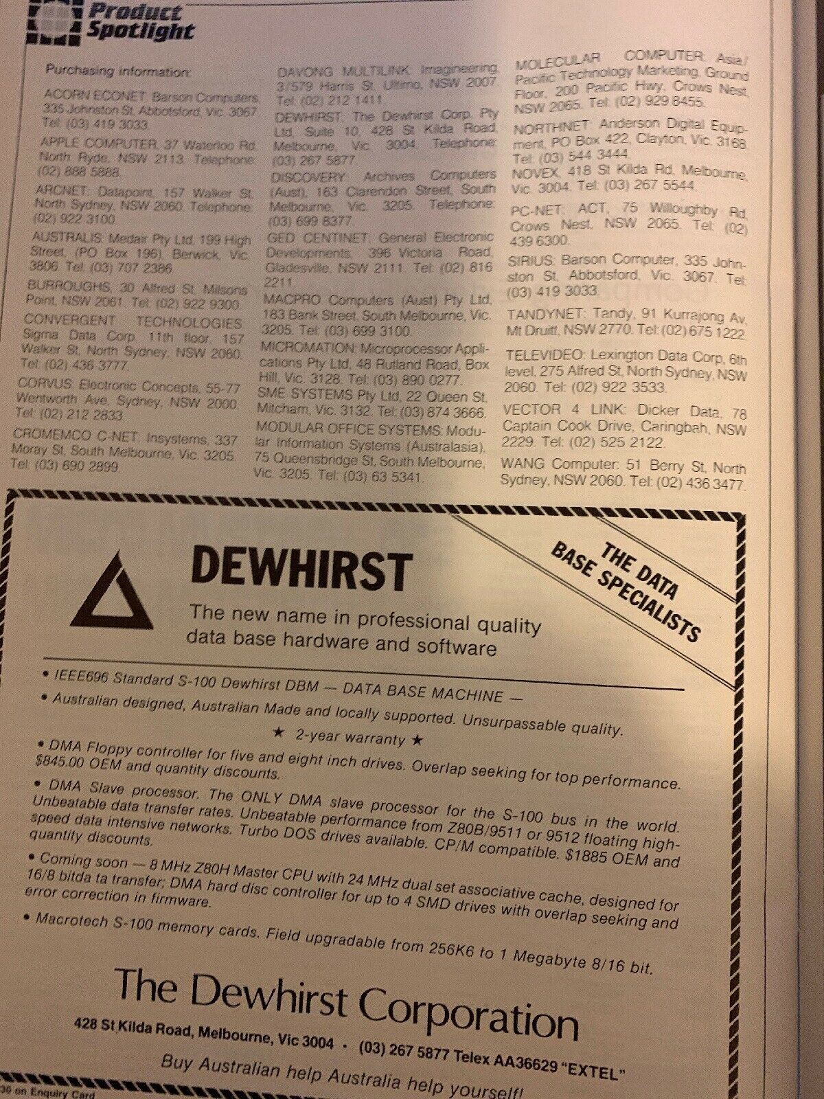 Australian Micro Computer Magazine August 1983