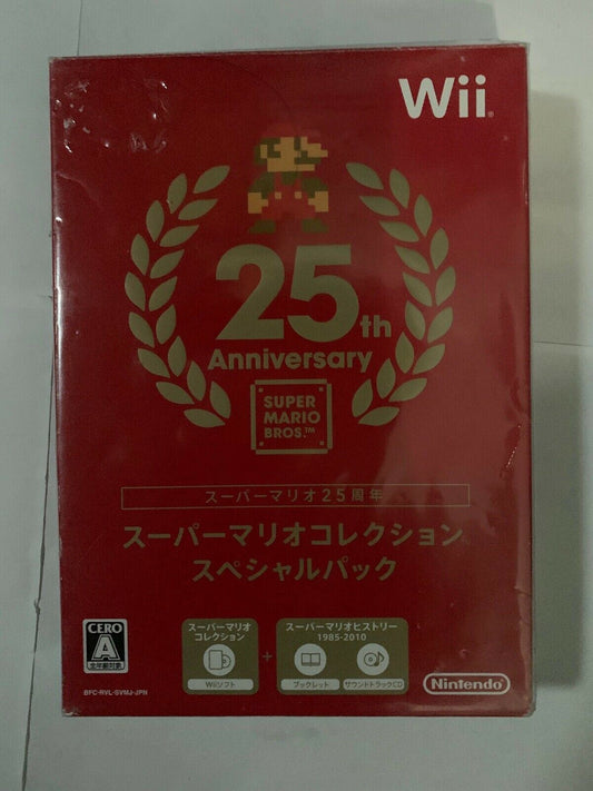 Super Mario Bros Collection Special 25th Anniversary Japan Version Nintendo Wii