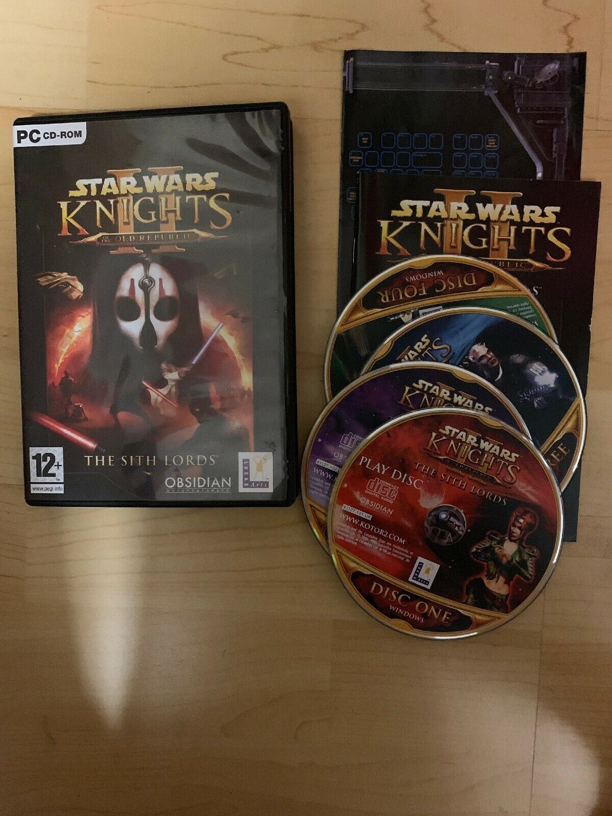 STAR WARS Knights Of The Old Republic II 2 The Sith Lords PC CD-ROM RPG Game