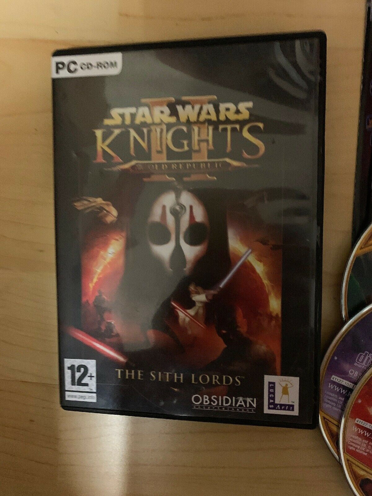 STAR WARS Knights Of The Old Republic II 2 The Sith Lords PC CD-ROM RPG Game