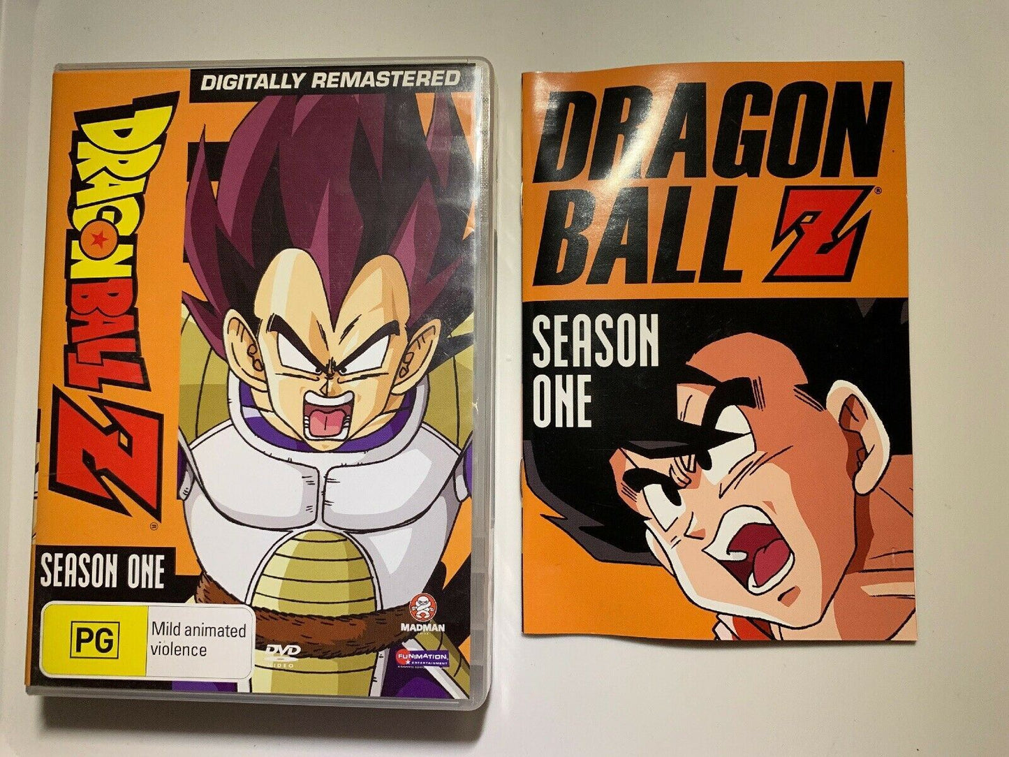 Dragon Ball Z : Season 1 (DVD, 2007, 6-Disc Set) Digitally Remastered w Booklet