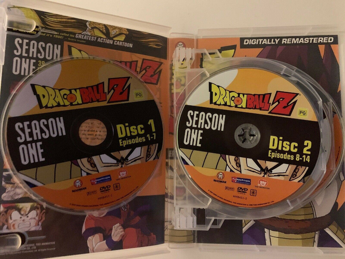 Dragon Ball Z : Season 1 (DVD, 2007, 6-Disc Set) Digitally Remastered w Booklet