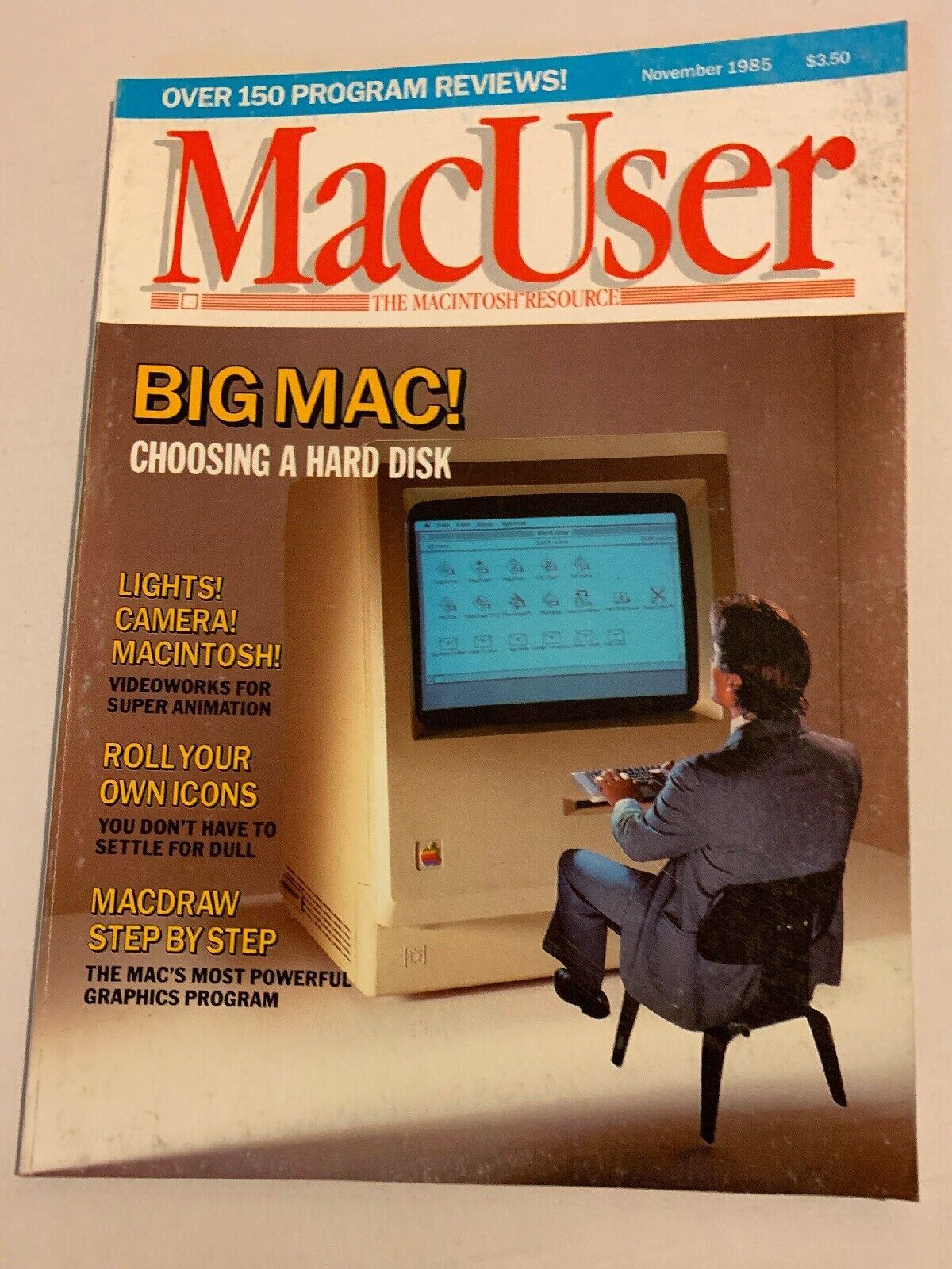 Macuser Apple MacUser The Macintosh Resource Magazine November 1985 Big Mac ...