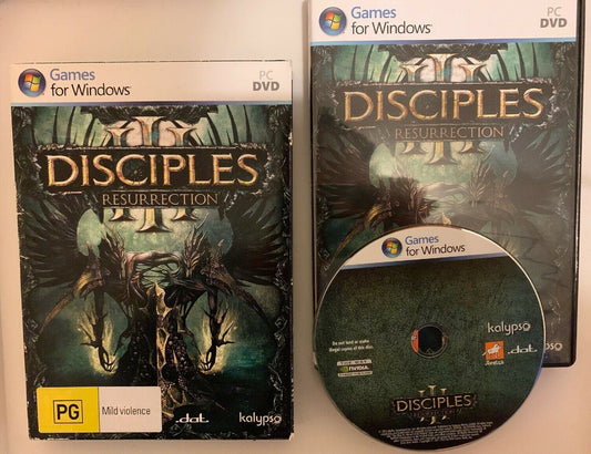 Disciples III 3 Resurrection PC DVD Windows Turn-based Strategy Game